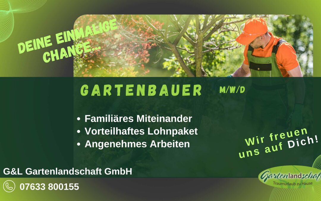 Gartenbauer (m/w/d)