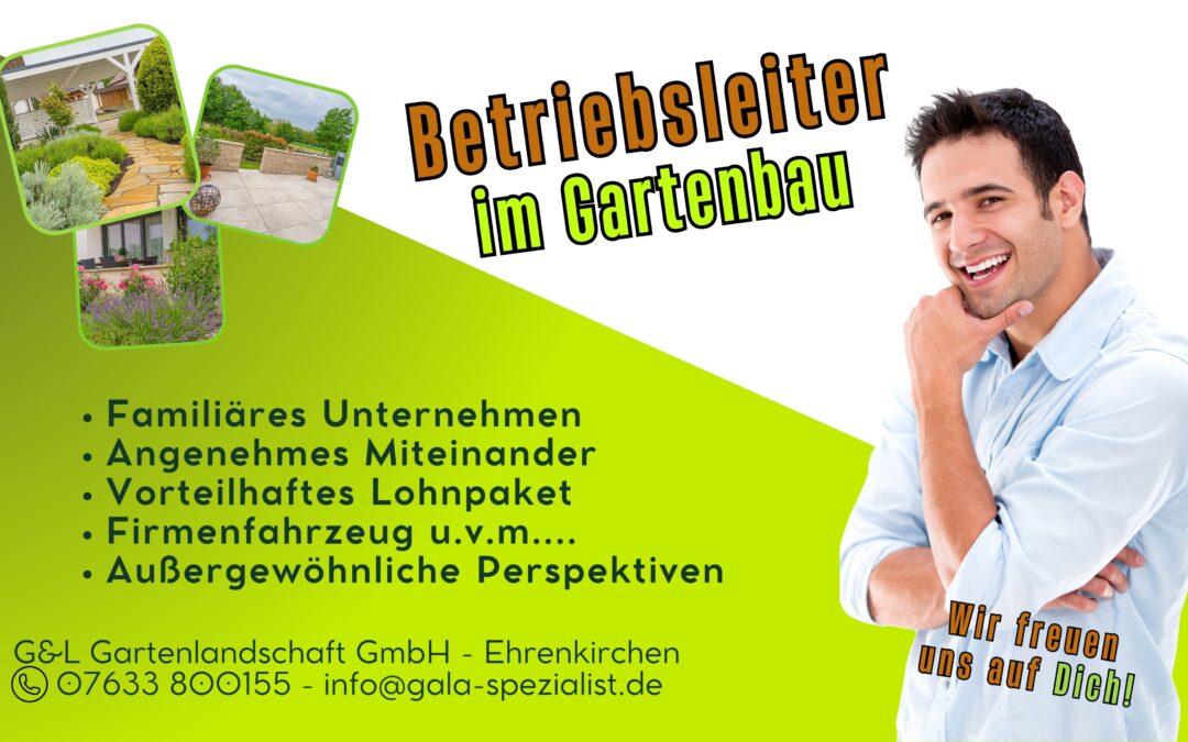 Betriebsleiter Gartenbau (m/w/d)