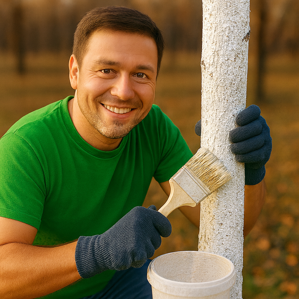 2025.11.25.Baumschutz.Hrbst.Winter Terrasse angrenzend an Gartenweg