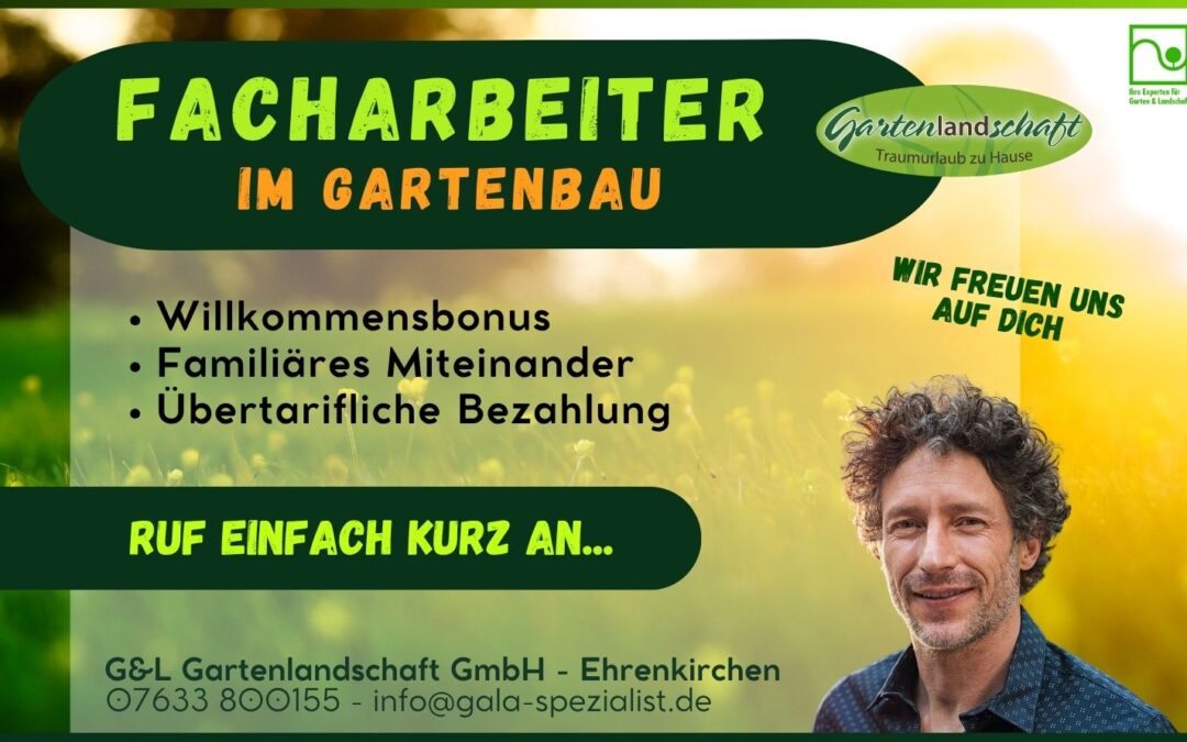 Gartenfachwerker (m/w/d)