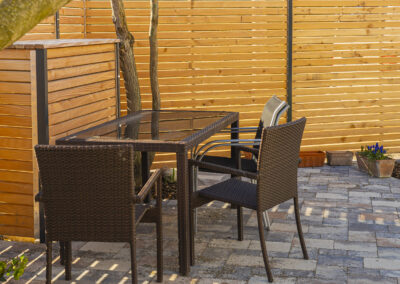 Terrasse mit Betonpflaster (Freiburg Munzingen TL)