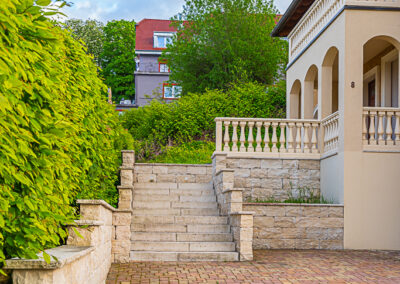 Treppenanlage mit Grenzmauer (Badenweiler SO)